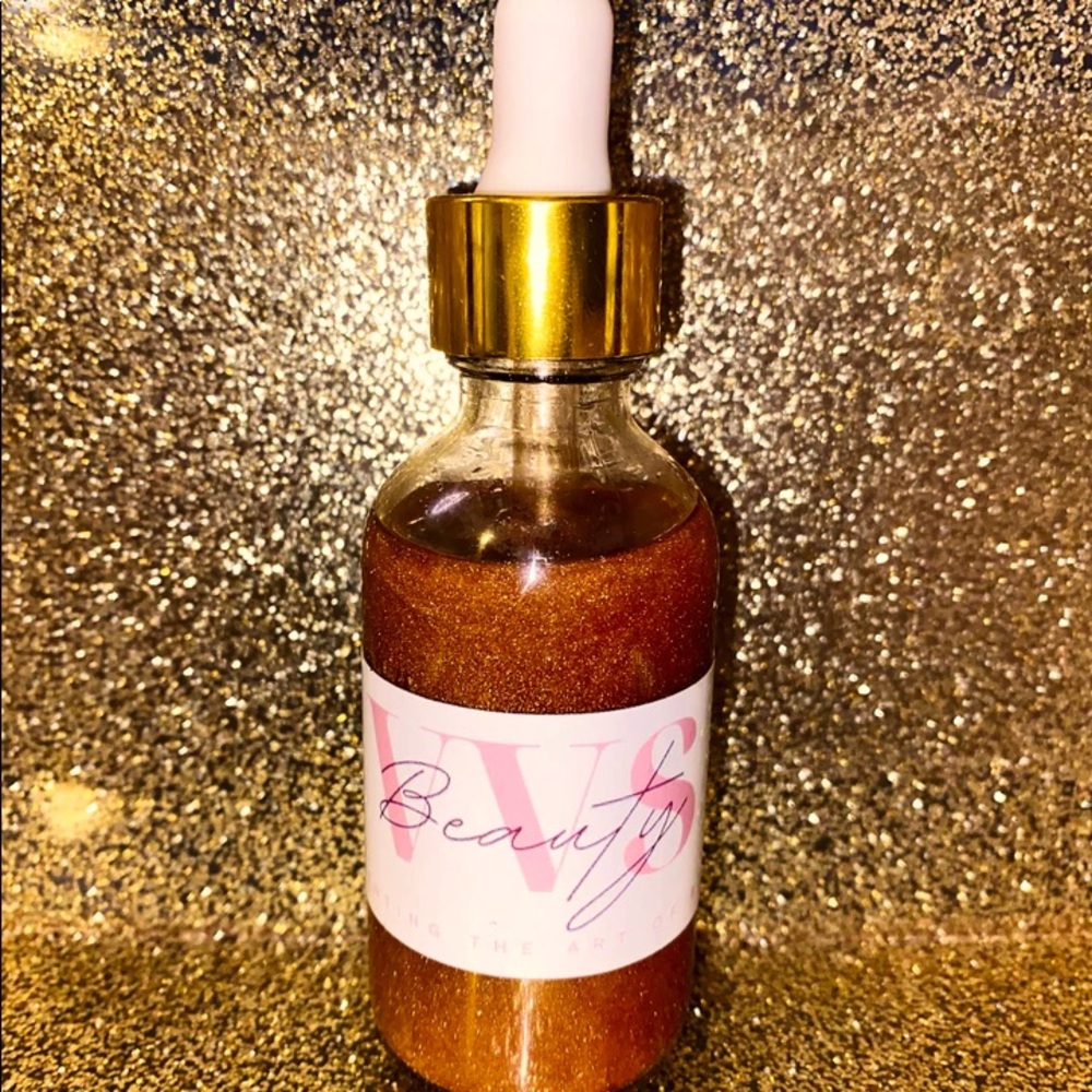 Gold Shimmering Body Oil